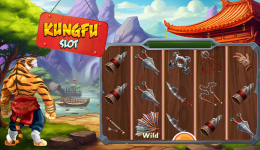 Slot Kungfu gameplay image